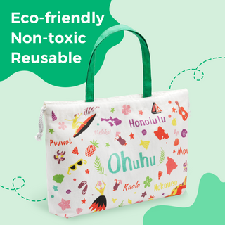 Ohuhu Canvas Gift Bag for Multi-purpose, Available in Two Sizes