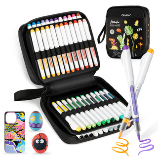 Ohuhu Direct-ink Acrylic Markers 48 Pack- Nahuku
