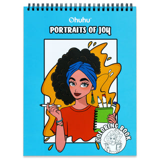Ohuhu Double-Sided Bleedproof Coloring Book