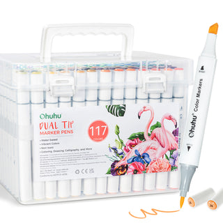 Ohuhu Dual Tips Water-Based Art Markers