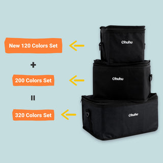 Ohuhu Oahu 200 Colors Dual Tips Alcohol Art Markers,Fine & Chisel (Europe Only)