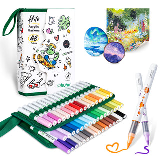 Ohuhu Hilo Series Direct-ink Acrylic Paint Markers