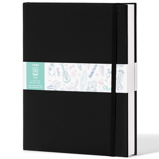 Ohuhu Heavyweight Bleedproof Double-Sided Marker Pad with PU Cover