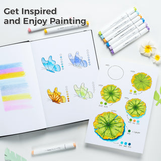 Ohuhu Marker Pads Art Sketchbooks for Markers