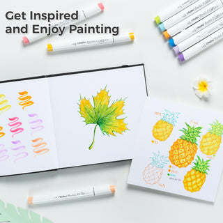 Ohuhu Marker Pads Art Sketchbooks for Markers