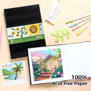 Ohuhu Marker Pads Art Sketchbooks for Markers