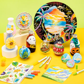 Ohuhu Acrylic Paint Markers Refillable 36 Colors – Hanauma