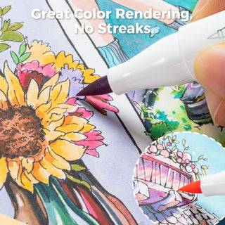 Ohuhu Marker Pads Art Sketchbooks for Markers