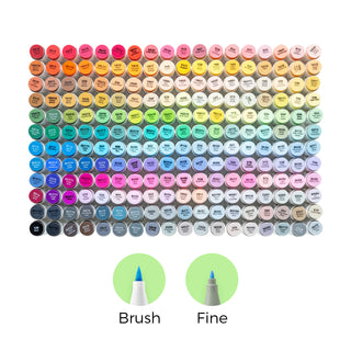 Ohuhu Honolulu 216 Colors Dual Tips Alcohol Art Markers (Europe Only)