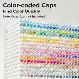 Ohuhu Honolulu 72 Colors Dual Tips Alcohol Art Markers (New Color Codes)