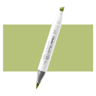 Ohuhu Honolulu G260 / YG29 Individual Marker, Brush & Chisel