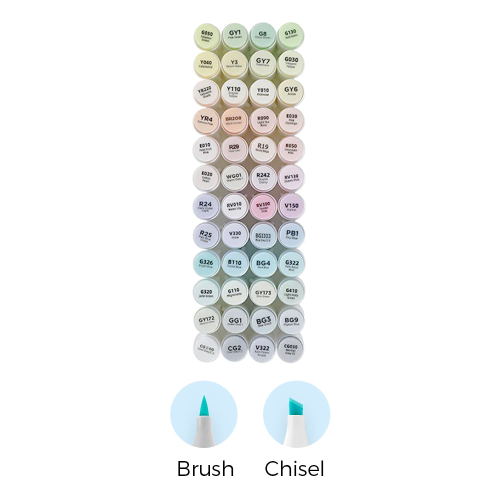 Ohuhu Honolulu Brush Markers - Small Set