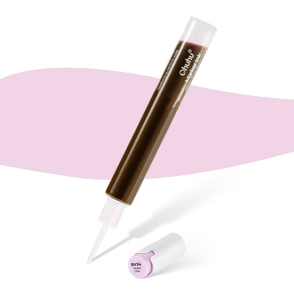 Ohuhu Marker Ink RV34 / V020 Refill for Alcohol marker