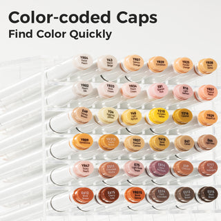 Ohuhu Oahu 36 Skin Tone Colors Dual Tips Alcohol Art Markers, Fine & Chisel