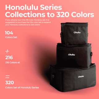 Ohuhu Honolulu 104 Colors Dual Tips Alcohol Art Markers (Europe Only)