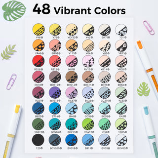 Ohuhu Kahuku Series Direct-ink Acrylic Paint Markers