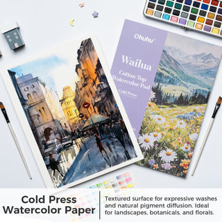 Ohuhu Wailua Cotton-Top Watercolor Pad
