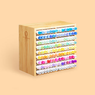 Artists' Dream Collection-216 Colors Honolulu Marker Mega Bundle Set, Chisel & Brush (Europe Only)