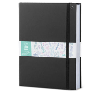 Ohuhu Bleedproof Double-Sided Marker Pad with PU Cover